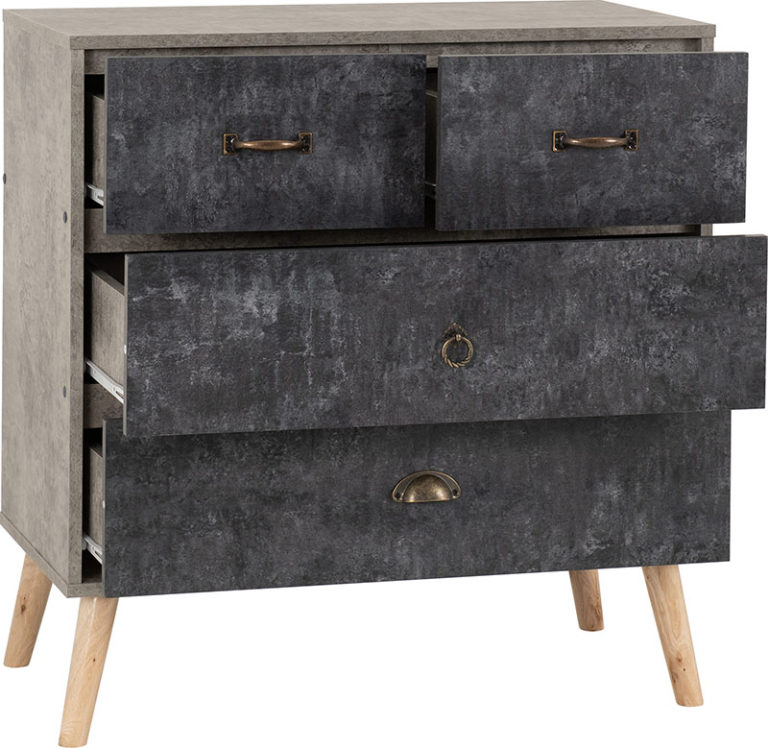Nordic 22 Drawer Chest Greycharcoal Concrete Effect 2022 100 102 154 02 Scaled