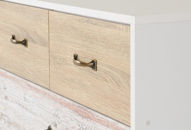 Nordic 22 Drawer Chest Whitedistressed Effect 2019 06 100 102 096