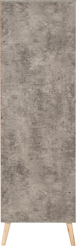 Nordic 3 Door 3 Drawer Wardrobe Greycharcoal Concrete Effect 2022 100 101 163 04 Scaled